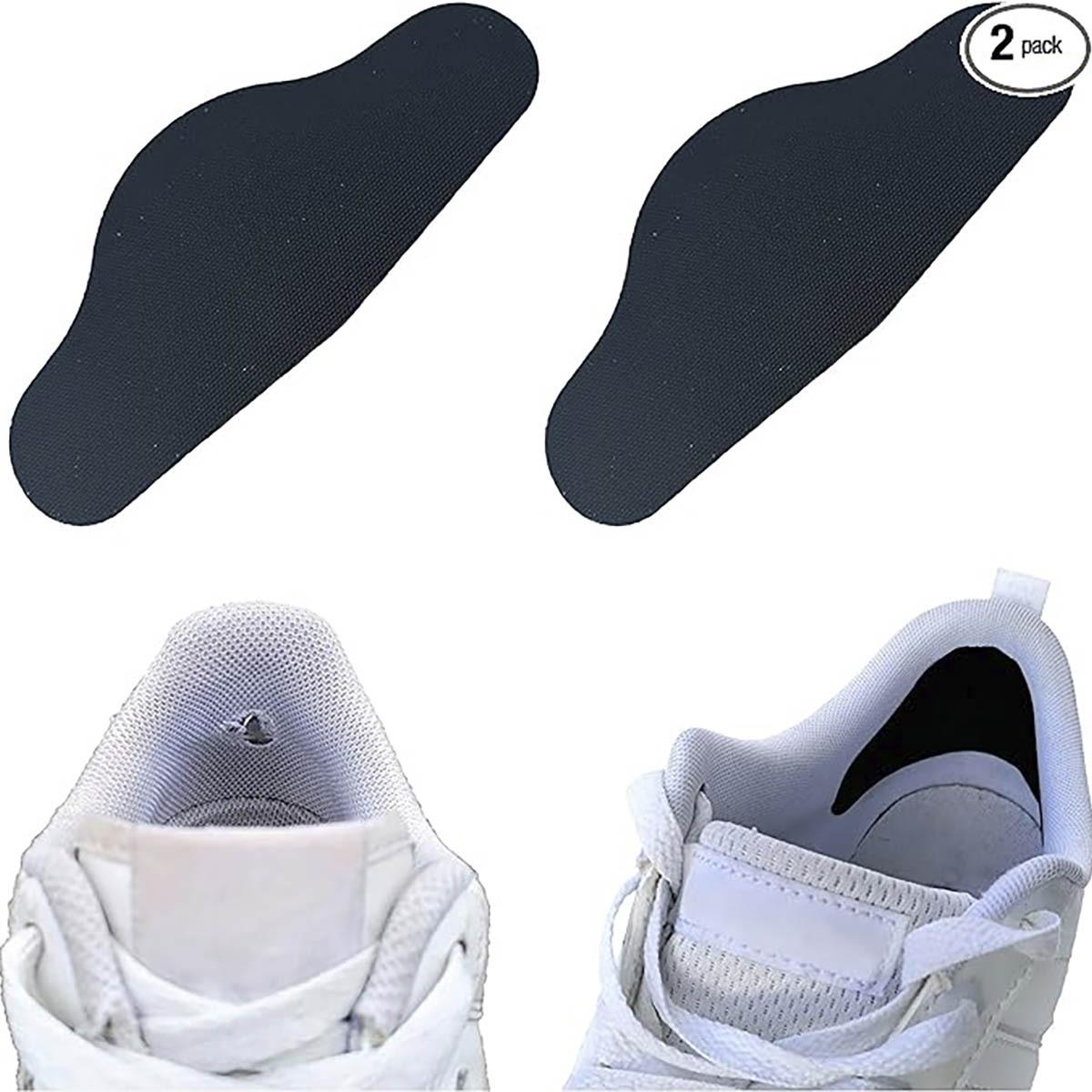 Heel Hole Preventer Black main product photo